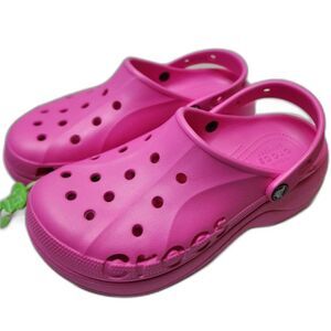 Crocs Baya Platform Clog Women’s Size 8 Electric Pink NWT